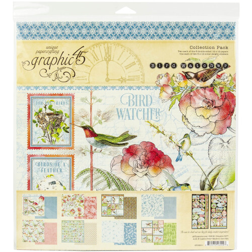 648631 Bird Watcher Collection 12 x 12 Pack