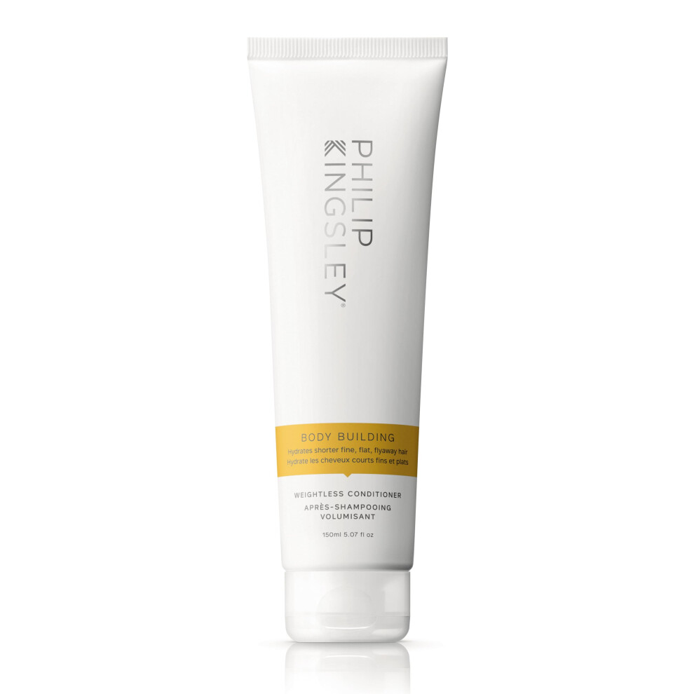 | Body Building Weightless Conditioner | Volumising Conditioner for Fine, Limp, Flat, Flyaway Short Hair | Hydrates, Thickens, Lifts and Adds Volume