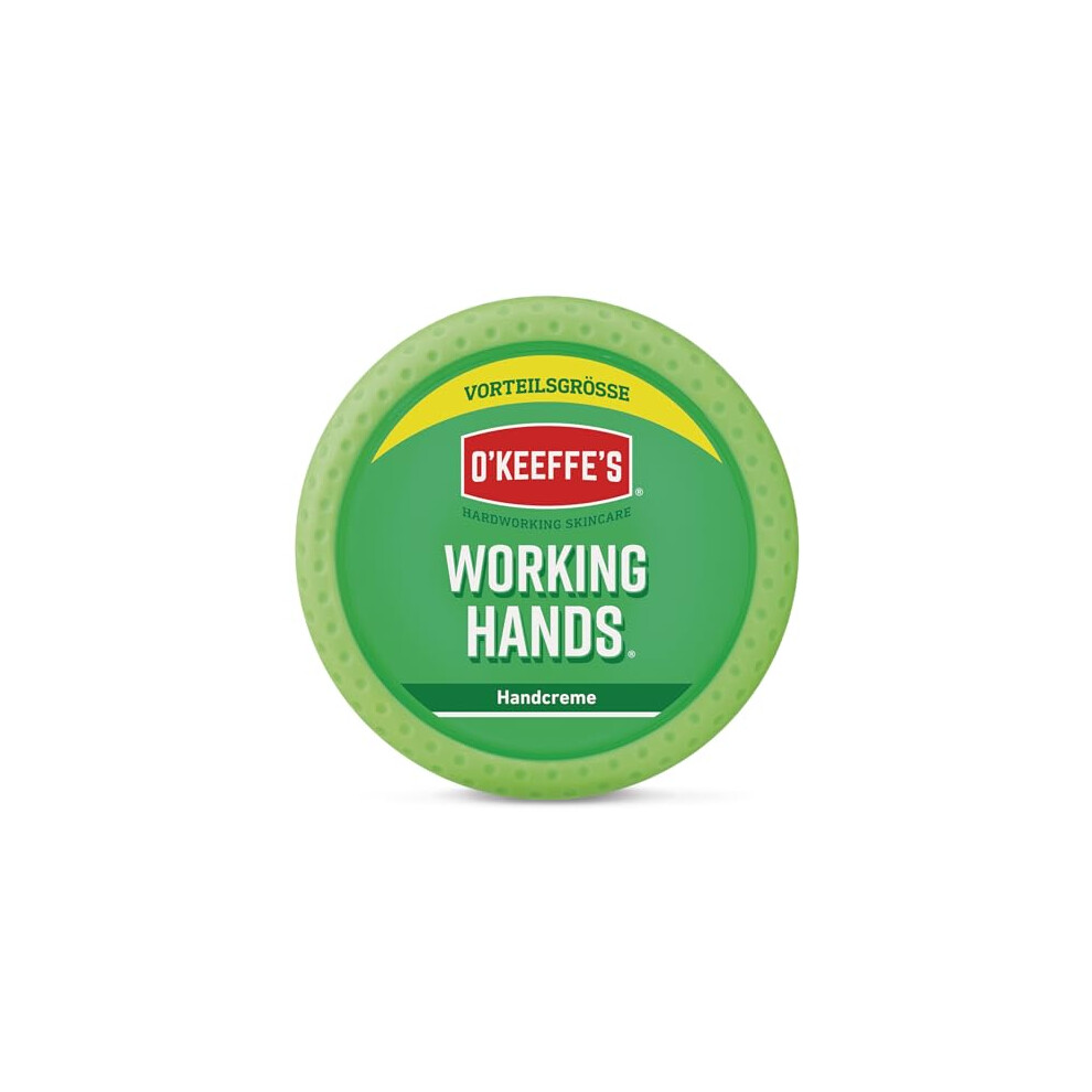 Working Hands, 193 g Jar - Hand Cream for Extremely Dry, Cracked Hands | Instantly Increases Moisture Content, Forms a Protective Layer and Prevents