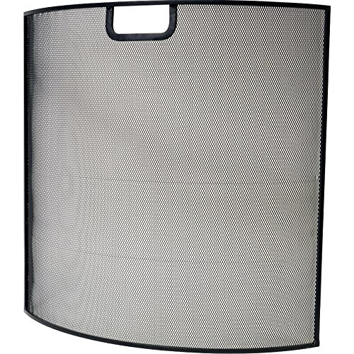 IFS60 60 cm Iron Fire Screen - Black