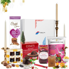 Christmas luxury hamper for couples | Christmas food hamper & gourmet gifts | Chocolate Gifts, Christmas Puddings, Tea gifts, Chutney, Jam Preserves |