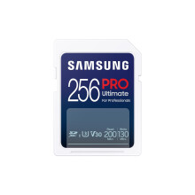 PRO Ultimate SD card, 256 GB, UHS-I U3, Full HD & 4K UHD, 200 MB/s read, 130 MB/s write, Memory card for smartphone, Drone or action cam, MB-SY256S/WW