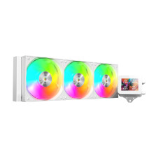 Vloeistofkoeling AIO - MARS GAMING - ML-VISION360 - LCD-scherm 4:3 - 3 ARGB-ventilatoren - TDP 600W