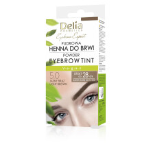 DELIA Augenbrauen-Henna-Pulver in Sachets 5.0 - Hellbraun
