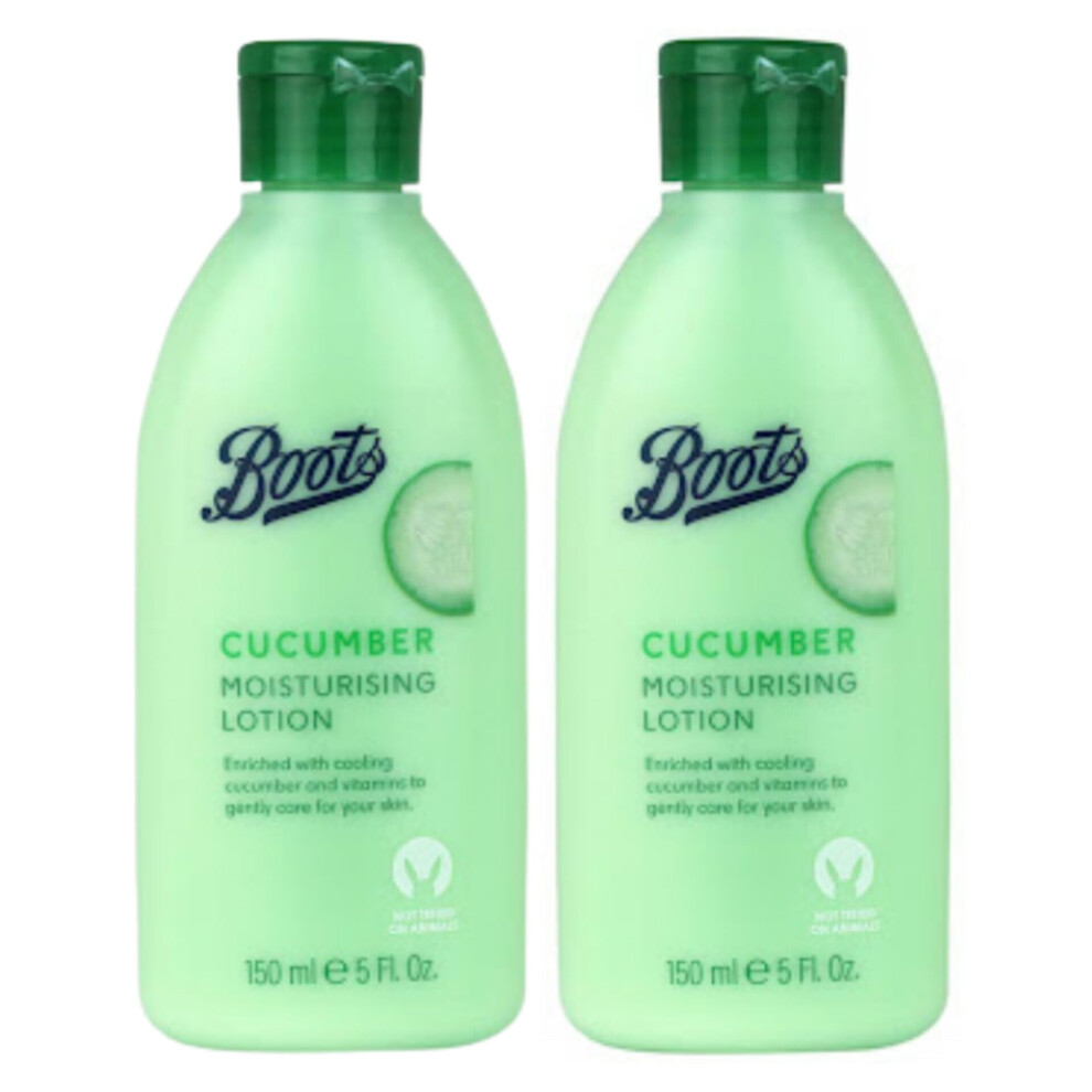 - Cucumber Moisturising Lotion 150mL [TWIN PACK]