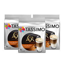 T Discs L'OR Espresso Latte Macchiato Caramel (3 Packs, 48 T Discs, 24 Servings)