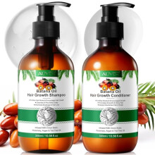 Batana Oil Hair Growth Shampoo and Conditioner Set - Herbal Shampoo and Conditioner, Shampoo and Conditioner for Thinning Hair for Women & Men Hair