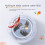 (blue) Household Kitchen Garlic Chopper Mashed Hand Pulled Meat Grinder Multifunctional Vegetable 5