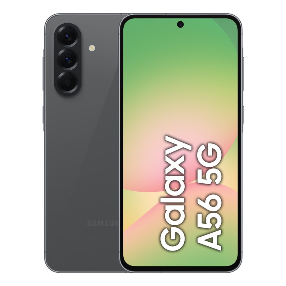Samsung Galaxy A56 17 cm (6.7") Dual SIM Android 15 5G USB Type-C 8 GB 256 GB 5000 mAh Graphite-image-OPC-PGCTQQV-NEW