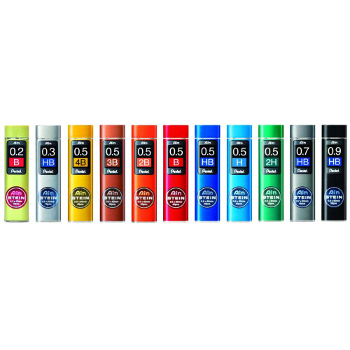 Pentel Pentel C272W-HB AIN STEIN Druckbleistiftmine, 20 Minen 2