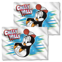 Trevco Sportswear UNI883FB-PLO1-0 Chilly Willy Chilly Pillow Case, White - 20 x 28 in.