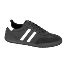 (UK Size 8, Black/White) DEK KITE T769 Men's Classic Lifestyle Smart Everyday Casual Sneakers Trainers