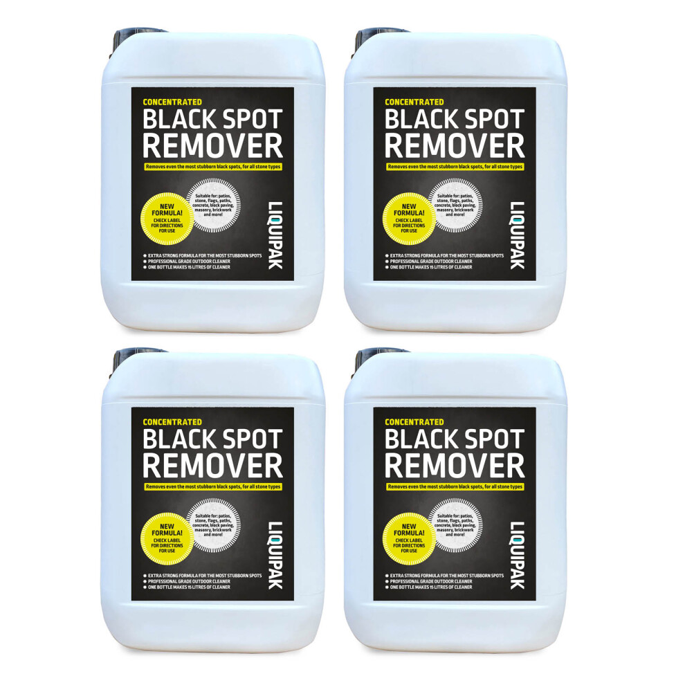 Liquipak (4X5 Litres) Spot Remover Black
