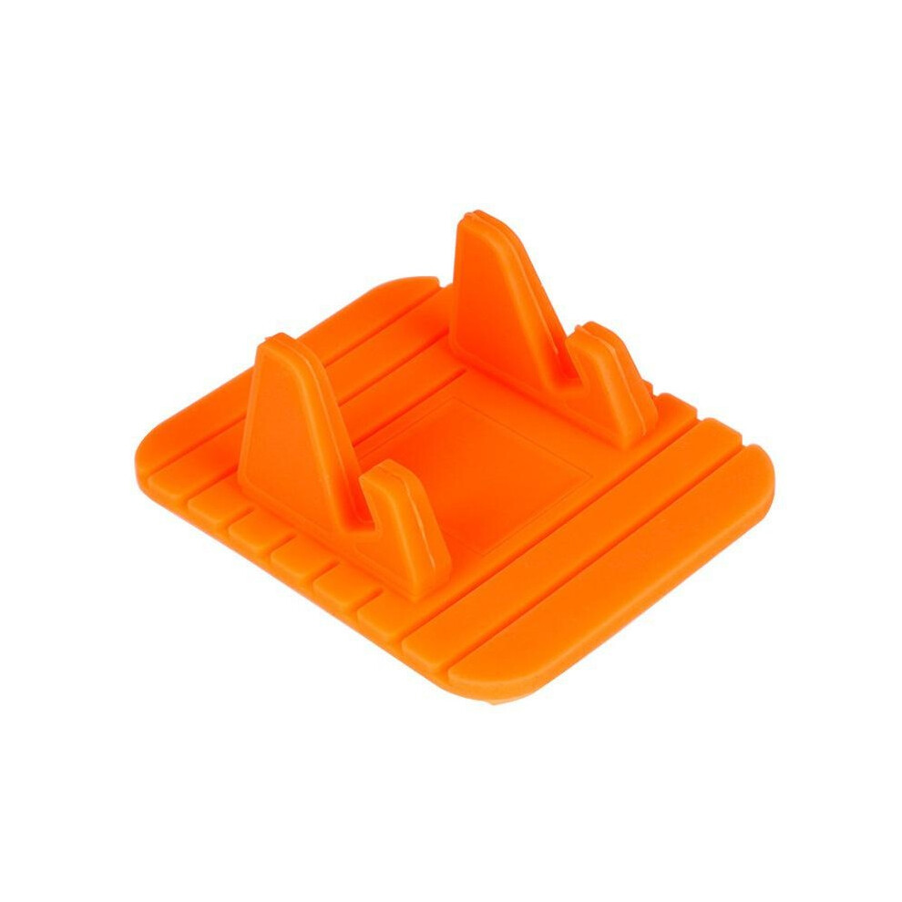 (Orange) 1 Pcs Car Dashboard Non-Slip Mat Mount Phone Holder Pad For Phone Gps Mobile Holder Mobile Phone Stand Bracke Orange 6953382361259