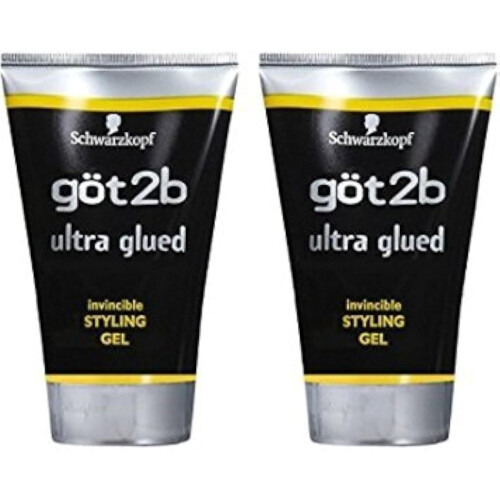 Schwarzkopf GOT 2B Ultra Limed Invincible Styling Gel 1,25 ounce (2 Pack)