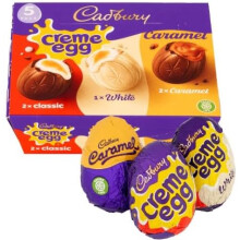 (Pack Of 2) Cadbury Milk Chocolate Creme Egg Mixed 5 X 40G