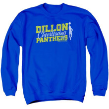 Trevco Sportswear NBC742-AS-1 Friday Night Lights Cheer Squad Adult Crewneck Sweatshirt, Royal - Small