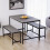 Vida Designs (Concrete Grey) Roslyn 4 Seat Home Dining Table & Stool Bench Set 4