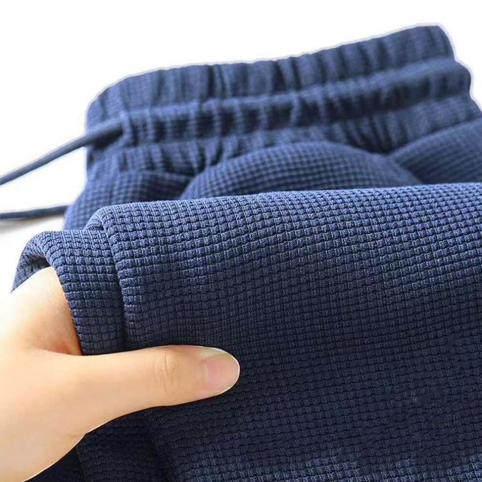 (blue, 3XL) Men's Large Trendy Drawstring Sports Pants - 2024 Casual Loose Fit-image-OPC-PGCVFNJ-NEW