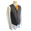 Brown Herringbone Design Modern Fit Tweed Waistcoat - Medium 1