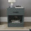 Home Discount (Jasper Green) Riano 1 Drawer 1 Shelf Bedside Chest Nightstand 7