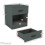 Home Discount (Jasper Green) Riano 1 Drawer 1 Shelf Bedside Chest Nightstand 3