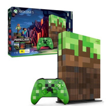 Xbox One S Minecraft Limited Edition Console - Refurbished