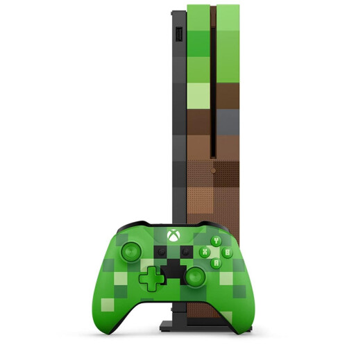 Refurbished Microsoft Xbox One S Minecraft Limited Edition Console 1