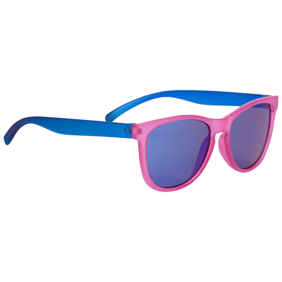 (EACH, Pink) Trespass Kids Frosted Frame Sunglasses Sunshine
