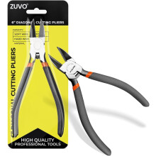 Zuvo Heavy Duty 6 Inch Wire Cutter Precision Side Cutter for Electrical, Craft, Jewellery & DIY