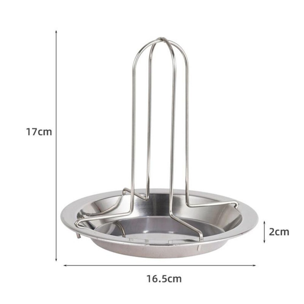 (as the picture) Roasting Chicken Grill Stand Roaster Rack With Tray Kitchen Outdoor Bbq Tools Stainless Steel Non-stick Grilled Chicken Plate
