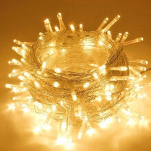 (warm white, 30M 300LED-EU Plug) 10-30M Led Fairy String Lights Christmas Tree Decorations Indoor Xmas for Garden Outdoor Waterproof Party Festoon