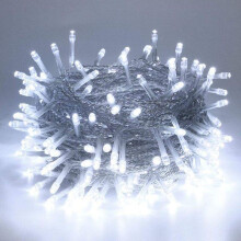 (white, 20M 200LED-EU Plug) 10-30M Led Fairy String Lights Christmas Tree Decorations Indoor Xmas for Garden Outdoor Waterproof Party Festoon