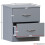 Home Discount (Grey) Riano 2 Drawer Bedside Chest Bedside Table Storage 5