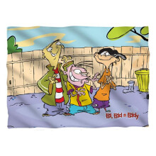 Trevco Sportswear CN414-PLO1-0 Ed Edd N Eddy Backyard Boys Pillow Case, White - 20 x 28 in.