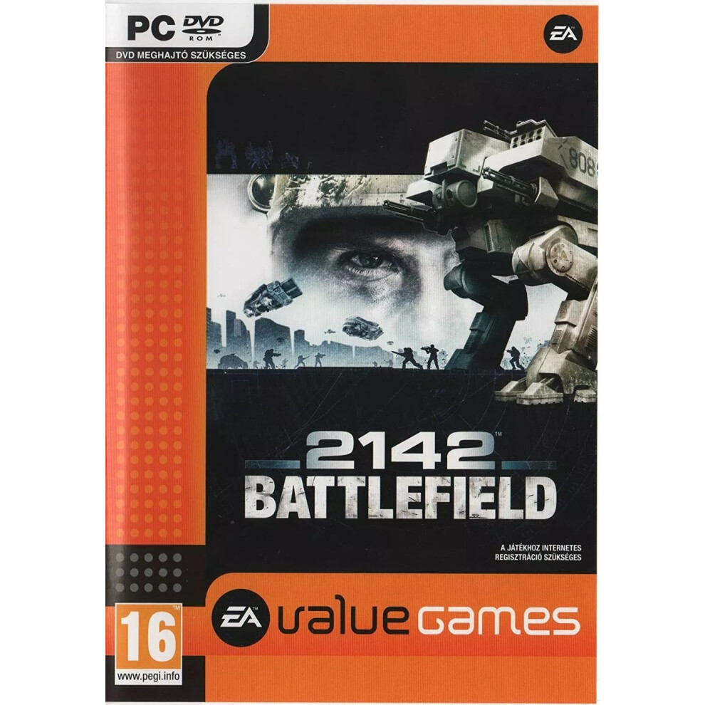 Video Games Battlefield 2142 - Ea Value - Pc-Dvd - Hungarian Cover - English In Game