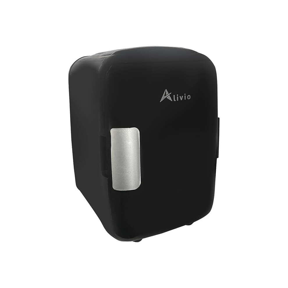 4L Portable Mini Fridge for Bedroom Drinks Tabletop