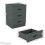 Home Discount (Jasper Green) Riano 3 Drawer Bedside Chest Bedside Table Storage 3