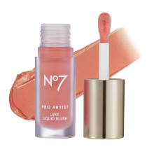 No7 Pro Artist Luxe Liquid Blush - Colorete Líquido Duradero para Mejillas con Acabado Radiante