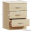 Home Discount (Pine) Riano 3 Drawer Bedside Chest Bedside Table Storage 7