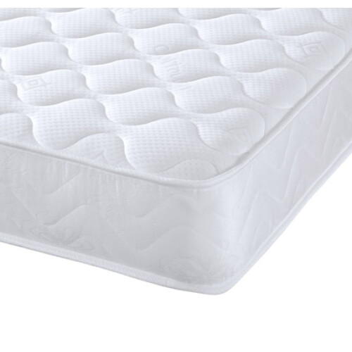 (2ft6 Shorty Small Single 75cm x 175cm) Essentials Memory Foam Spring Quilted Mattress 2