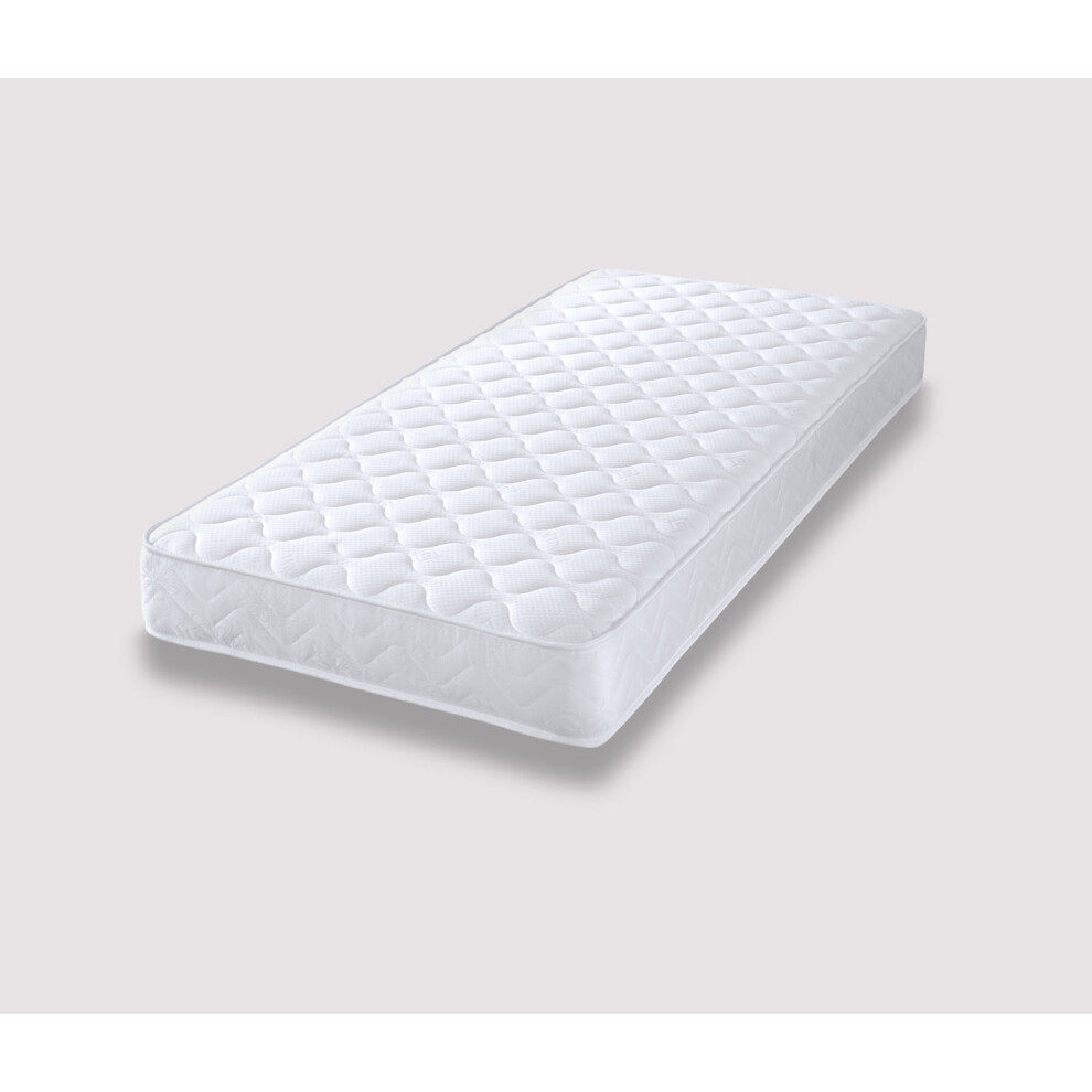 (European Small Single 80cm x 200cm) Essentials Memory Foam Spring Quilted Mattress-image-OPC-PGCVVJK-NEW