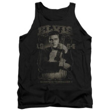 Trevco Sportswear ELV767-TK-2 Elvis Presley 1954 Adult Tank Top, Black - Medium