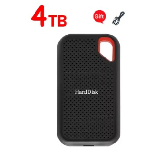 (4TB) High-speed SSD Hard Drive USB3.1 SSD for Laptop/PC