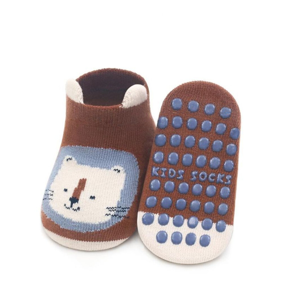 (brown, S(0-1Y)) Baby Socks Toddler Girl Boy Socks Anti Slip Newborn Socks For Girls Boys Autumn Winter Thick Warm Soft Cartoon Print Children's Sock