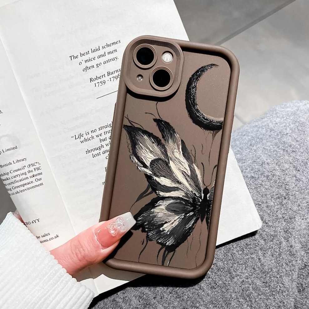 (, Realme C35/Narzo 50A Prime) Soft Silicone Phone Casing Full Cover Camera Shockproof Protection Case For Iphone Huawei Honor Samsung Xiaomi Red Brown 4148747142785