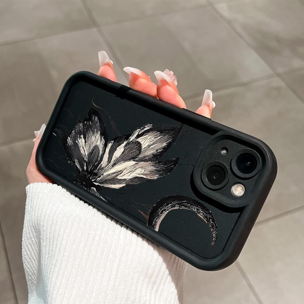 (, Vivo Y52 5G/Y72 5G/Y75s 5G) Soft Silicone Phone Casing Full Cover Camera Shockproof Protection Case For Iphone Huawei Honor Samsung Xiaomi Red Black 4148747979459