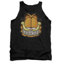 Trevco Sportswear GAR240B-TK-1 Garfield Nice Grill Adult Tank Top, Black - Small