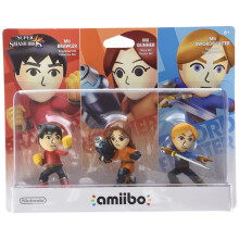 Zestaw 3 Mii  amiibo Brawler Gunner Swordfighter (seria Super Smash Bros)