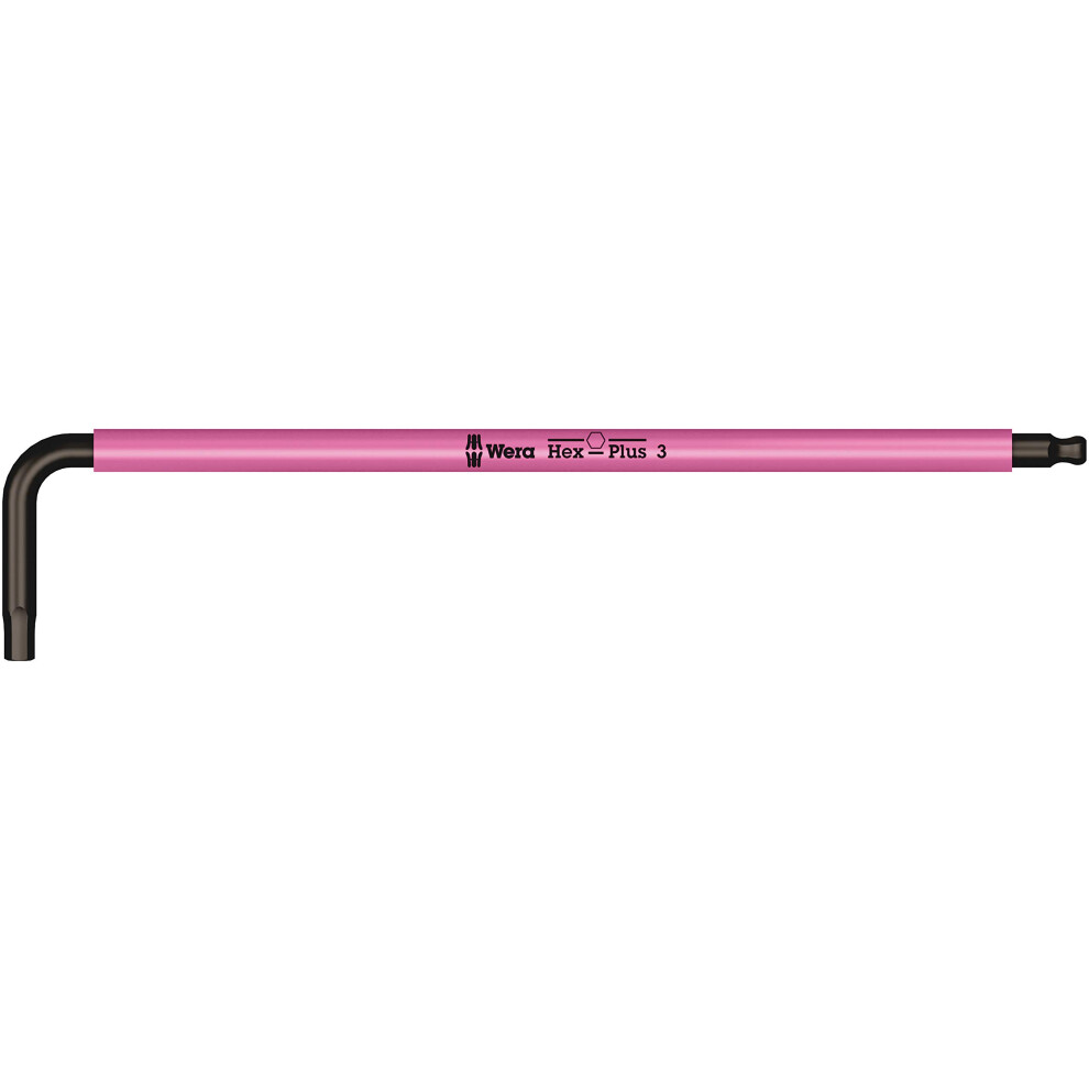 Wera 05022606001 Hex Key For 950 Spkl Metric Black Laser 3.0X123mm 4013288167866